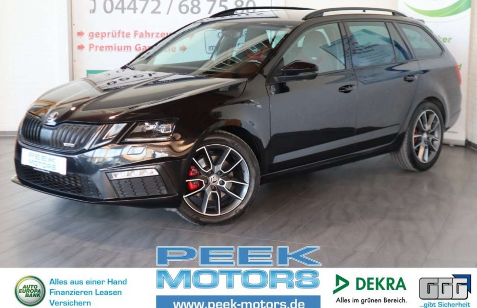 Škoda Octavia RS 4x4 Kombi Leder Alcantara LED 18 Zoll Columbus