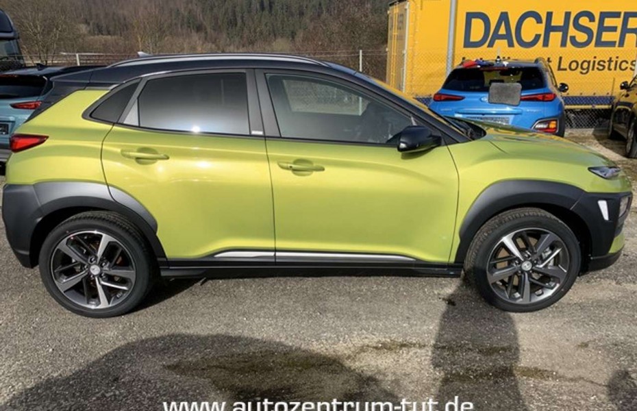 Hyundai Kona KONA 1.6 T-DCT Premium+Navi-+Sitz-P+ASCC+Dachlack