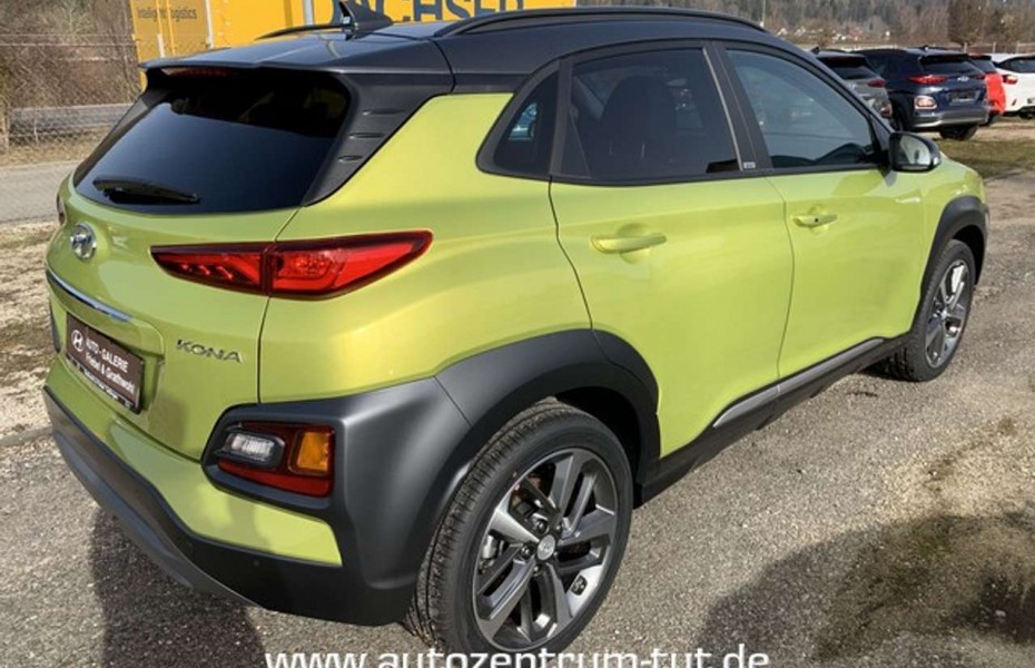 Hyundai Kona KONA 1.6 T-DCT Premium+Navi-+Sitz-P+ASCC+Dachlack