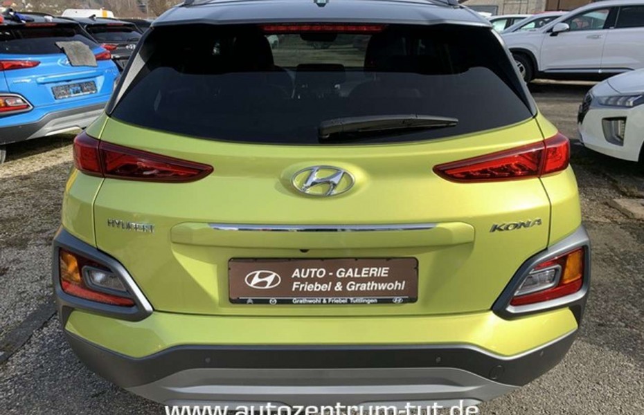 Hyundai Kona KONA 1.6 T-DCT Premium+Navi-+Sitz-P+ASCC+Dachlack