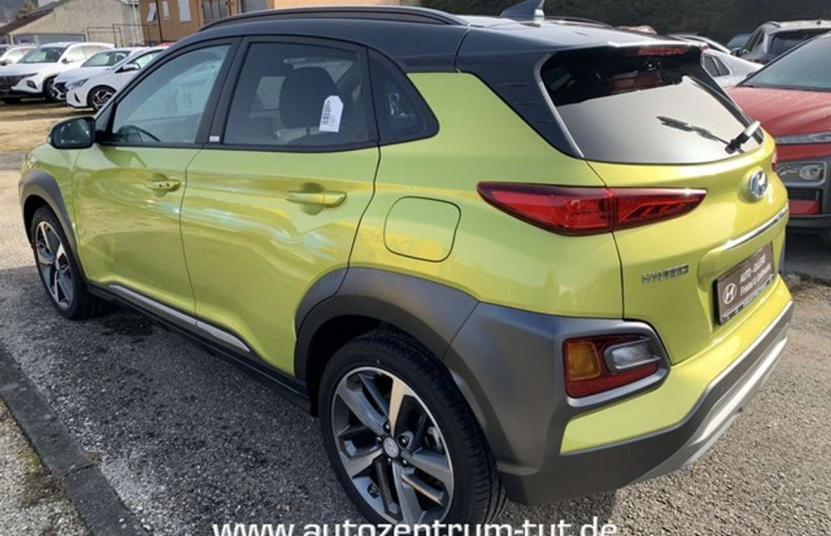 Hyundai Kona KONA 1.6 T-DCT Premium+Navi-+Sitz-P+ASCC+Dachlack