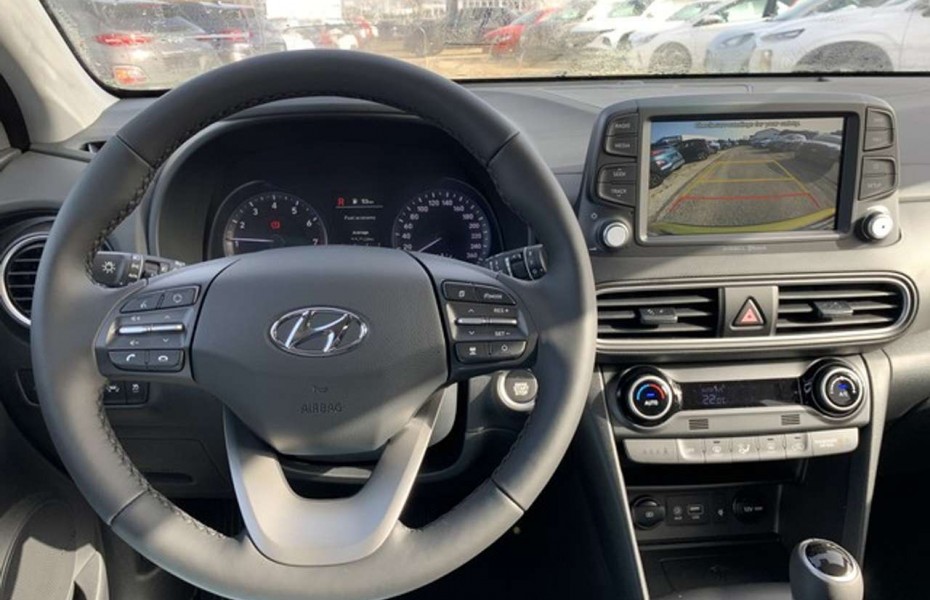 Hyundai Kona KONA 1.6 T-DCT Premium+Navi-+Sitz-P+ASCC+Dachlack