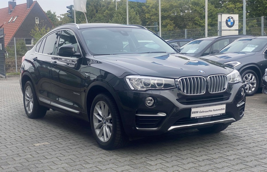 BMW X4 xDrive30d   xLine //HeadUp Stop&Go AHK