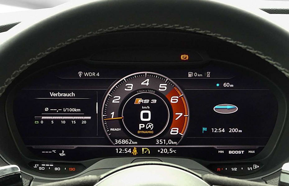 Audi RS 3 Sportback S tronic Klima Navi Leder Einparkhilfe