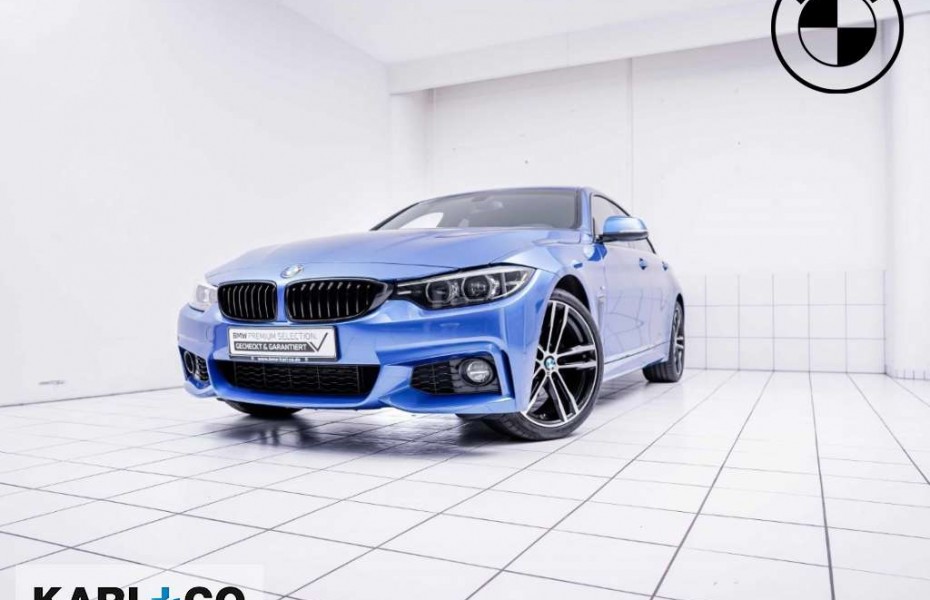 BMW Řada 4 Gran Coupe dA M Sport Navi Rückfahrkamera 19 Zoll