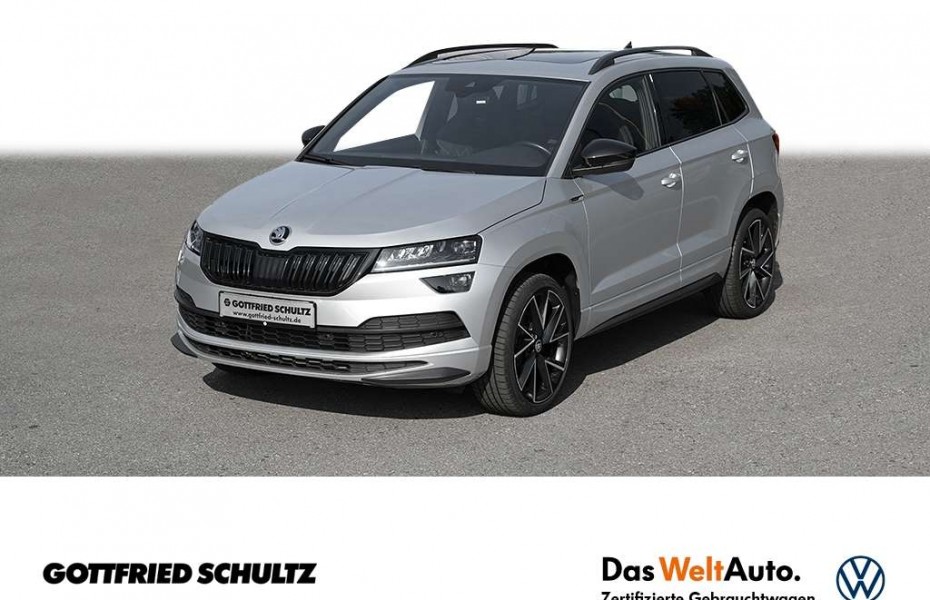 Škoda Karoq 1.5 TSI Sportline DSG LED NAVI PANO AHK SHZ PDC LM