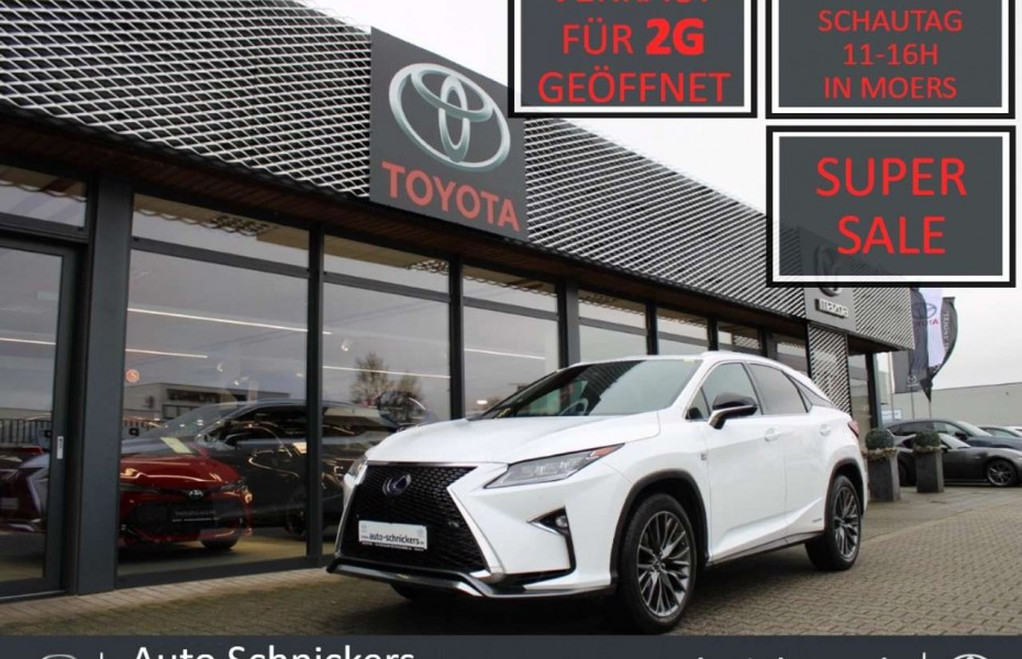 Lexus RX 450h AWD F-SPORT+LEDER+PANO+MARK-LEVINSON+HUD