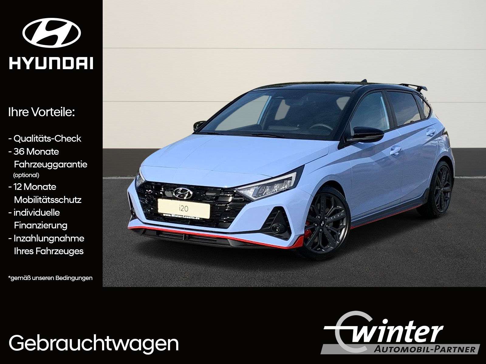 Hyundai i20 N 1.6 T-GDi 204PS Performance LED/DAB/BOSE/NAVI