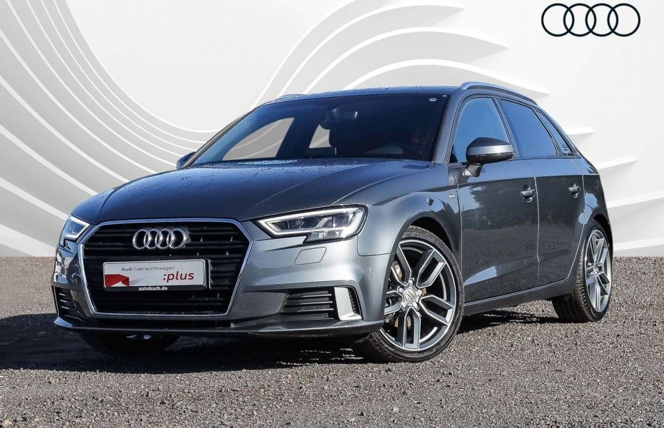 Audi A3 S line 35 TFSI Stronic Navi LED Tažné Temp