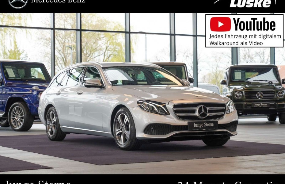 Mercedes-Benz Třídy E 220d T 4M AVANTGARDE COMAND Anhängevorrichtun