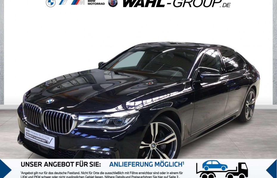 BMW Řada 7 d xDrive M Sport AHK RFK Glasdach Laser HiFi