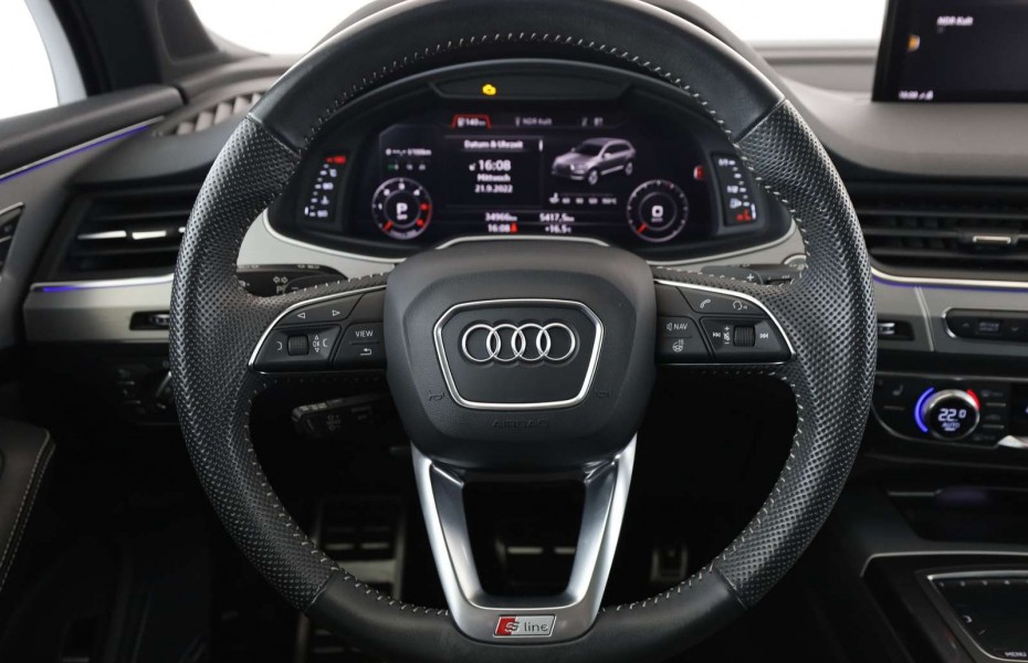 Audi Q7 50 TDI quattro S Line AHK 7-Sitze Panorama Head-U