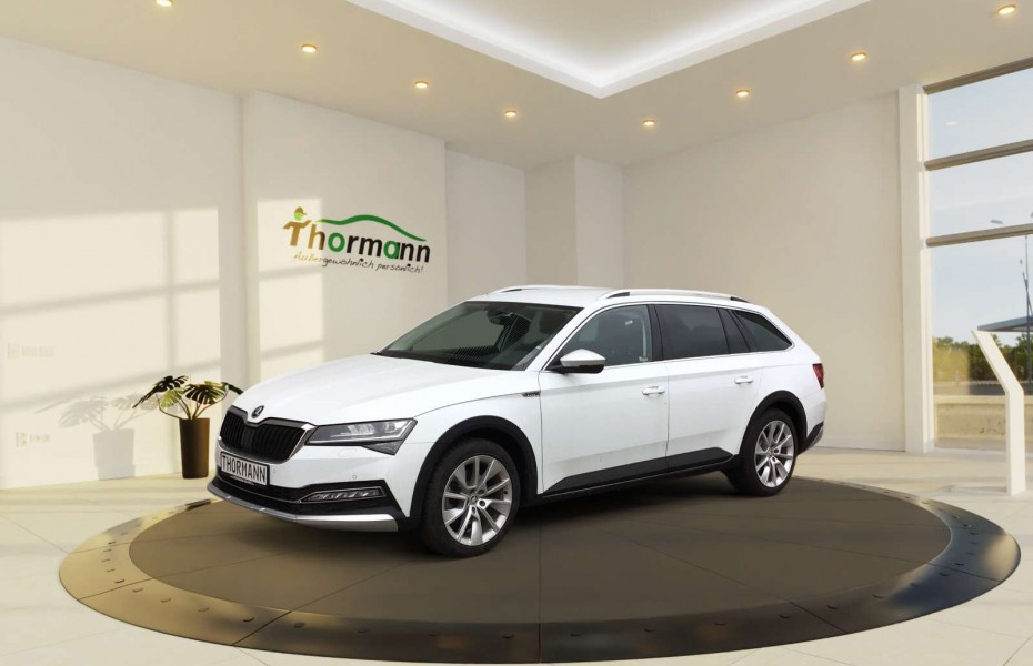 Škoda Superb 2.0 TDI Scout 4x4 scheckheftgepflegt KlimaAT; Navi