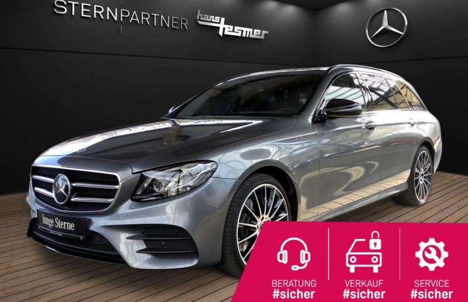 Mercedes-Benz Třídy E 400d 4M T AMG+Panorama+Night+Headup+Burmester