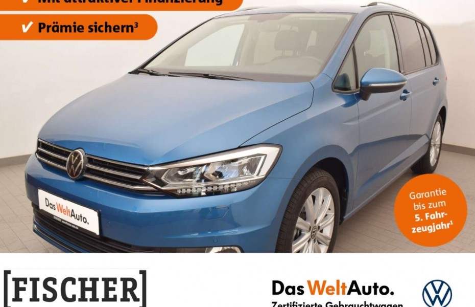 Volkswagen Touran 1.5TSI United LED Navi AHK ACC 7-Sitzer Fernlichta