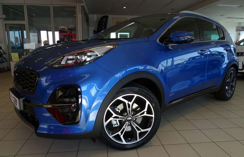 Kia Sportage 2.0D AT8 - GTLine FULL ,Tech, GD, Leder Mild-Hybrid, AH