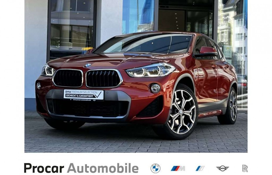 BMW X2 xDrive20d M-Sport Pano HUD Navi LED Taž AdTemp