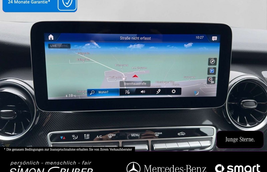 Mercedes-Benz Třídy V d Extralang Navi 360° DAB el.Türe 8 Sitzer