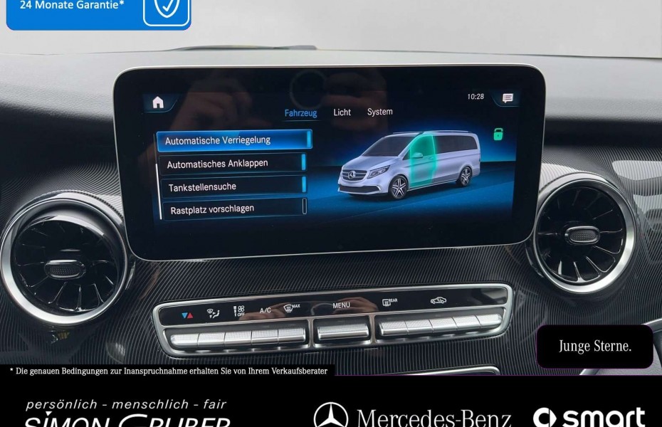 Mercedes-Benz Třídy V d Extralang Navi 360° DAB el.Türe 8 Sitzer