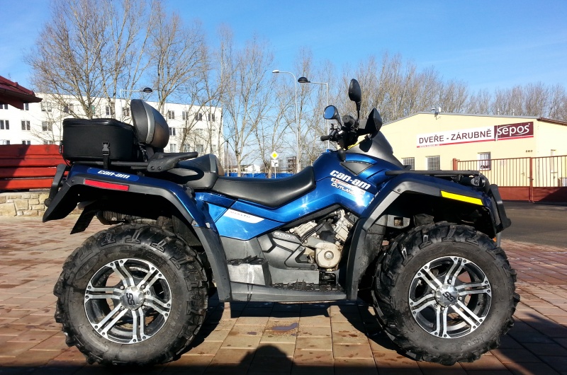 Čtyřkolka BOMBARDIER 800 ATV OUTLANDER MAX 800 LTD 